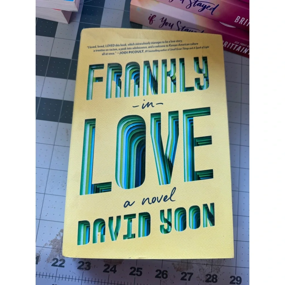 Frankly in Love by David Yoon Hardcover YA Novel Sprayed Edges Putnam 2019